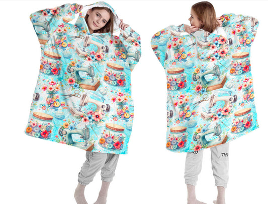 Oversized Sewing Hoodie
