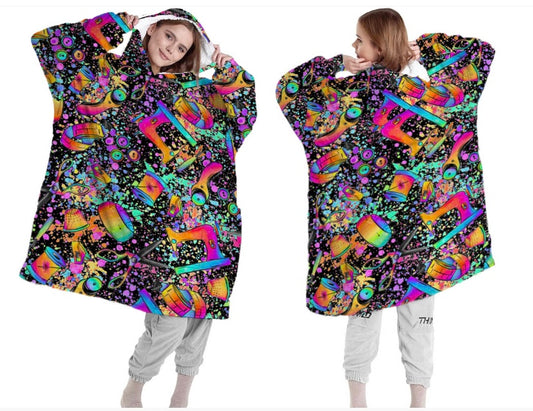 Oversized Sewing Hoodie